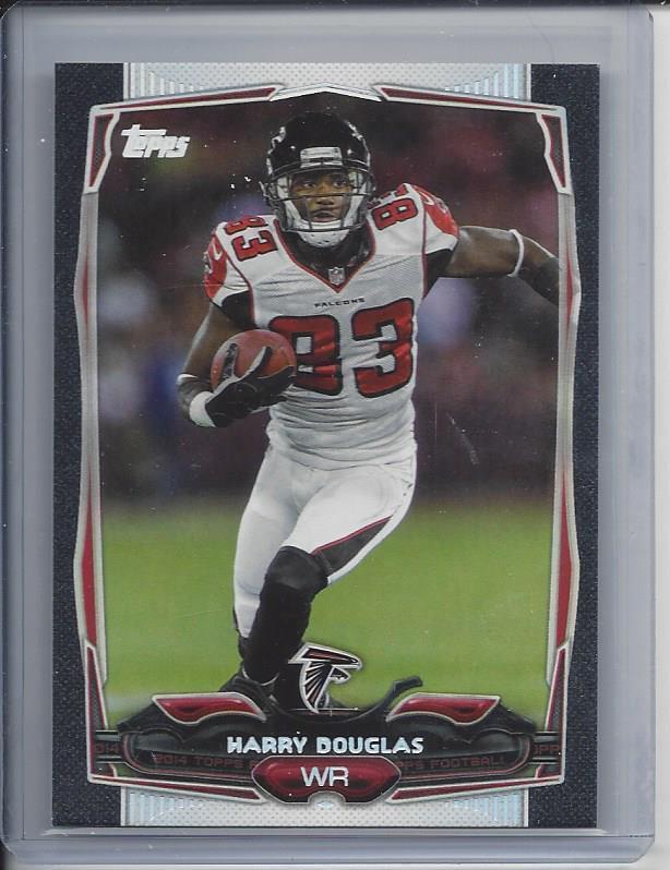 HARRY DOUGLAS 2014 TOPPS BLACK FALCONS PARALLEL #D 3/59