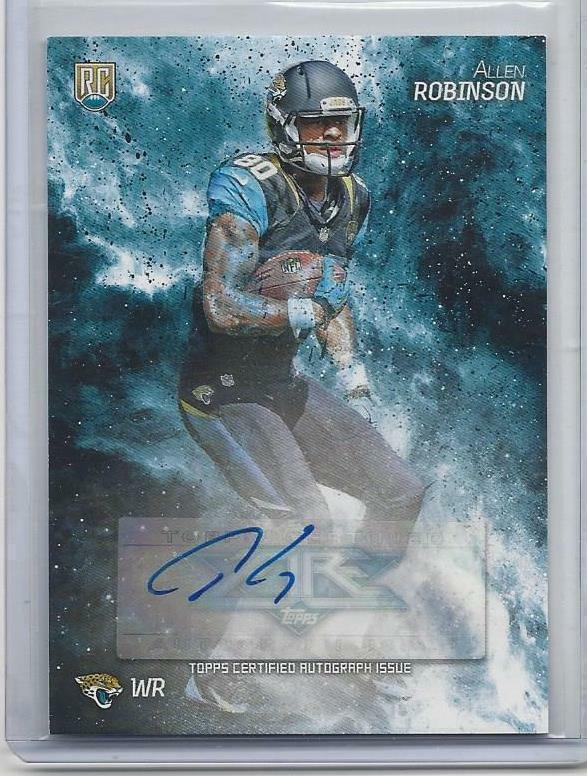 ALLEN ROBINSON 2014 TOPPS FIRE JAGUARS ROOKIE AUTO RC #137