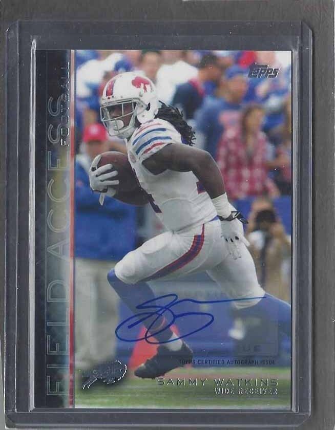 SAMMY WATKINS 2015 TOPPS FIELD ACCESS AUTO #10