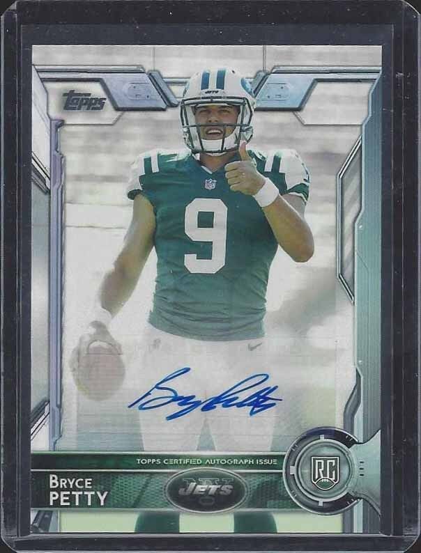 BRYCE PETTY 2015 TOPPS SP PHOTO VARIATION RARE ROOKIE AUTO RC #459