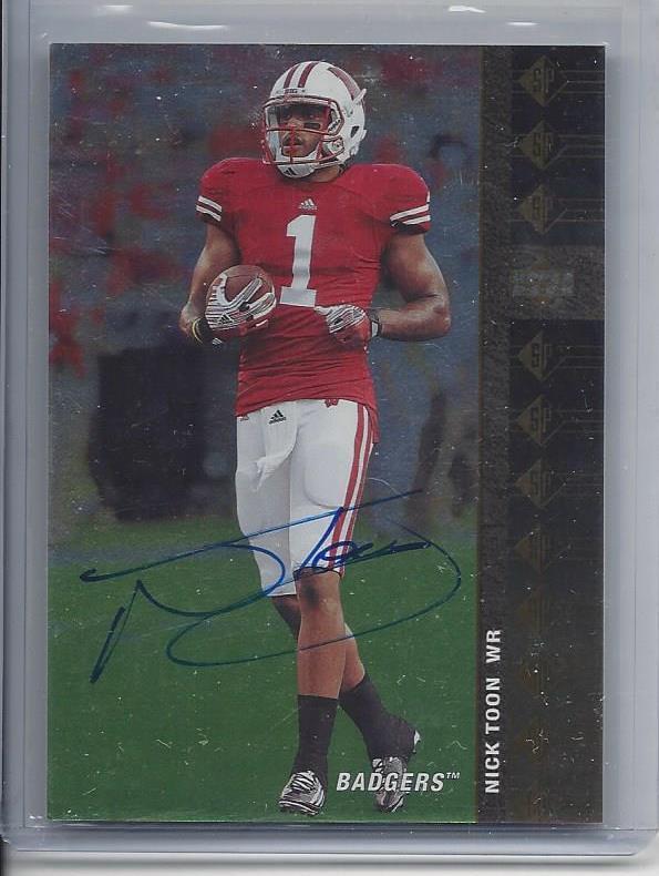 NICK TOON 2012 SP AUTHENTIC SP RARE SHORT PRINT 1994 STYLE ON CARD AUTO RC #78