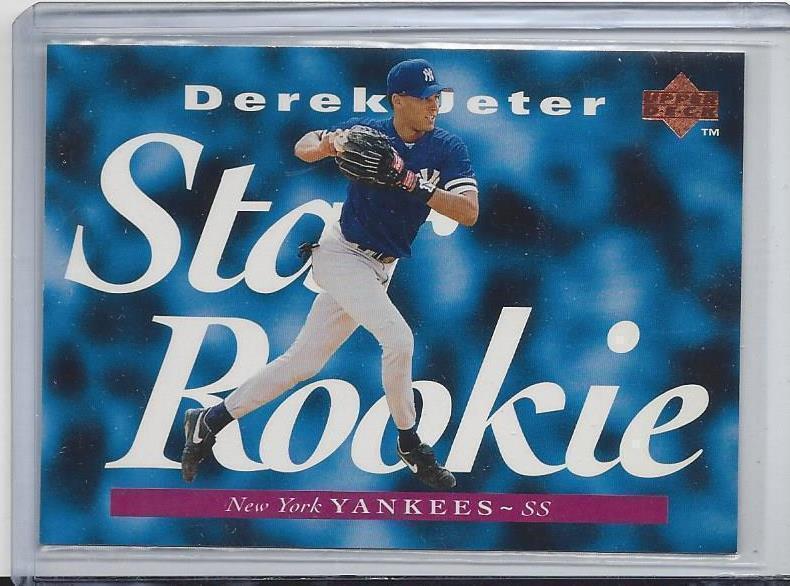 DEREK JETER 1995 UPPER DECK STAR ROOKIE RC #225