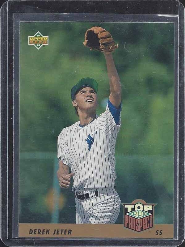 DEREK JETER 1993 UPPER DECK YANKEES PROSPECT ROOKIE RC #449