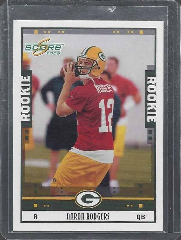 AARON RODGERS 2005 SCORE PACKERS TRUE ROOKIE RC #352