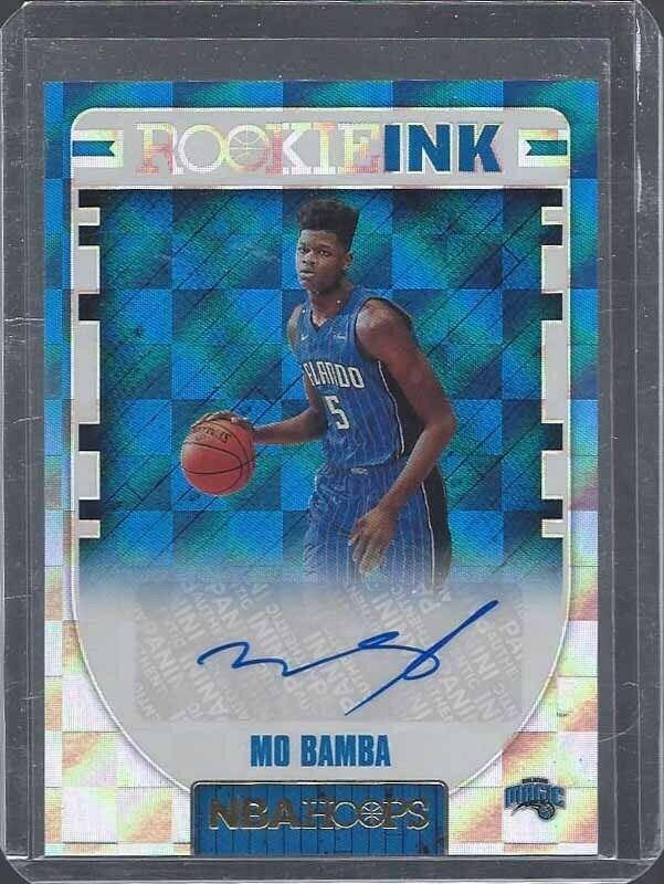 MO BAMBA 2018-19 NBA HOOPS ROOKIE INK MAGIC AUTO RC