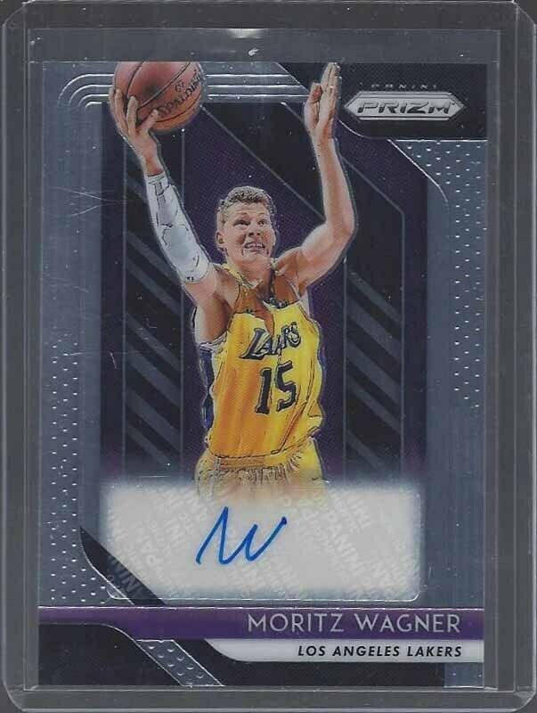 MORITZ WAGNER 2018-19 PANINI PRIZM ROOKIE AUTO RC