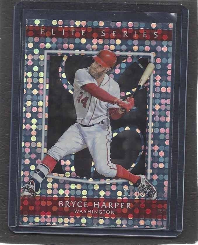 BRYCE HARPER 2016 DONRUSS ELITE SERIES SILVER PULSAR #D 692/999