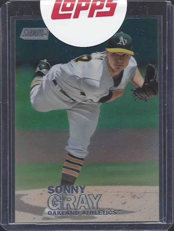 SONNY GRAY 2016 STADIUM CLUB SILVER PARALLEL #D 7/25