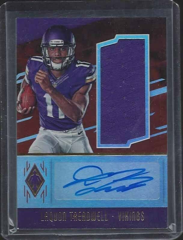 LAQUON TREADWELL 2014 PANINI PHOENIX VIKINGS ROOKIE JERSEY AUTO RC #D /99