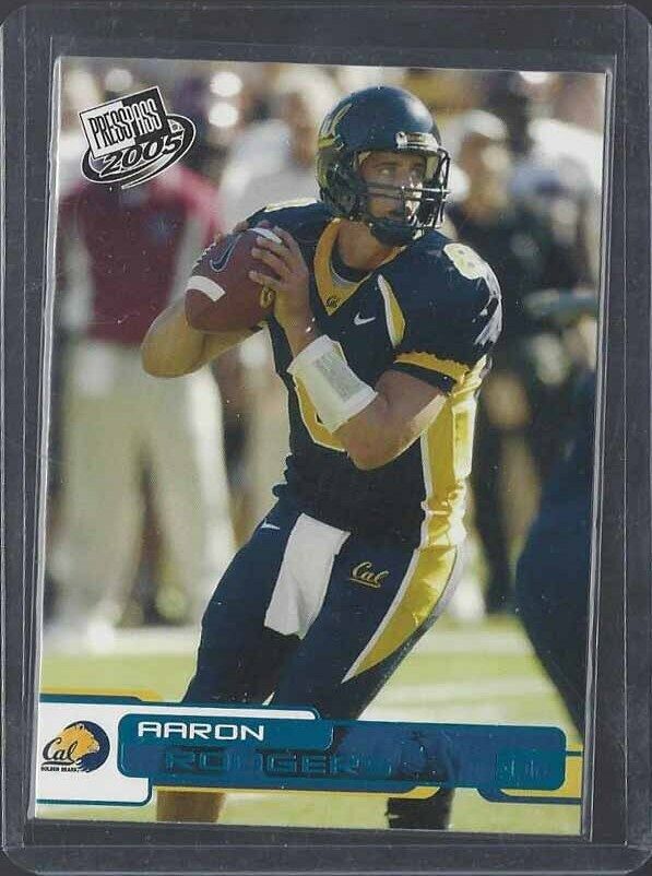 AARON RODGERS 2005 PRESS PASS BLUE TORQUERS PACKERS ROOKIE RC #89