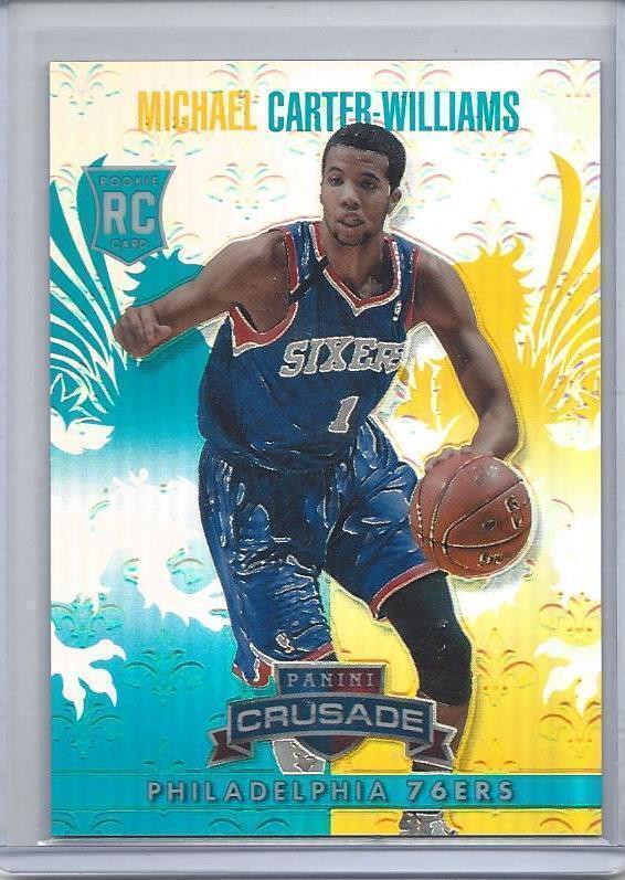 MICHAEL CARTER WILLIAMS 2013-14 PANINI CRUSADE TEAL BLUE GREEN REFRACTOR RC /249
