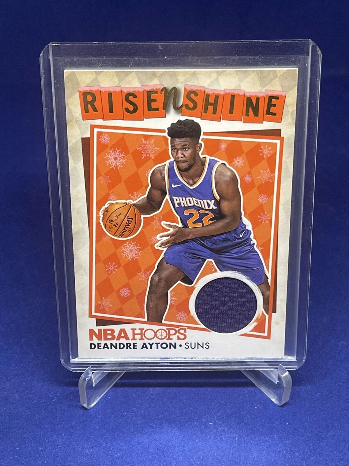 DEANDRE AYTON 2018-19 PANINI NBA HOOPS RISE N SHINE JERSEY ROOKIE RC