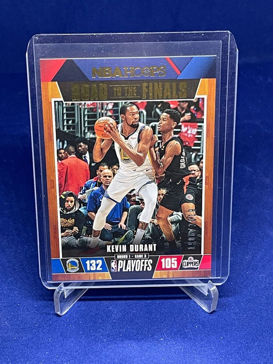 KEVIN DURANT 2019-20 PANINI NBA HOOPS ROAD TO THE FINALS #D 1906/2019