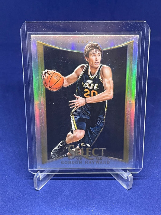 GORDON HAYWARD 2012-13 PANINI SELECT SILVER PRIZM #117
