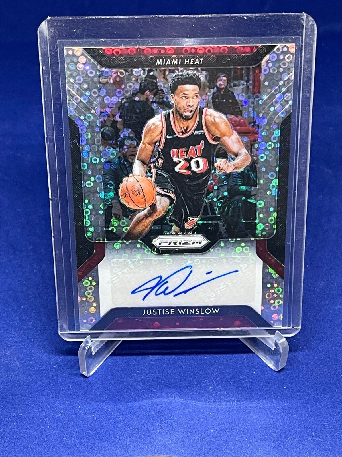 JUSTISE WINSLOW 2018-19 PANINI PRIZM FAST BREAK PRIZM AUTO