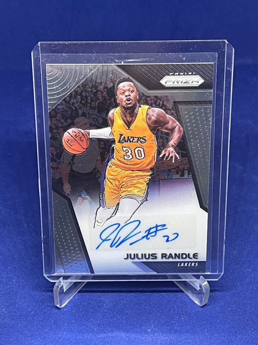 JULIUS RANDLE 2017-18 PANINI PRIZM AUTOGRAPH AUTO