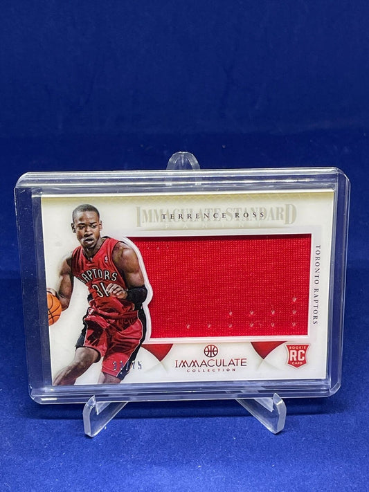 TERRANCE ROSS 2012-13 PANINI IMMACULATE STANDARD JERSEY RC #D 33/75