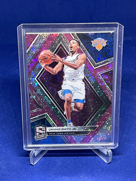 DENNIS SMITH JR 2018-19 PANINI SPECTRA PINK DISCO PRIZM #D 23/25
