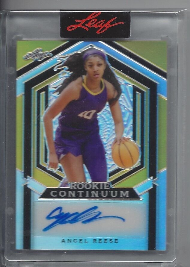 ANGEL REESE 2023 LEAF ROOKIE CONTINUUM ROOKIE AUTO #D /133
