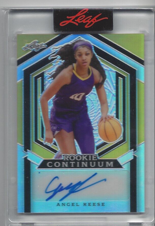 ANGEL REESE 2023 LEAF ROOKIE CONTINUUM ROOKIE AUTO #D /133