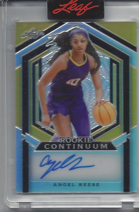ANGEL REESE 2023 LEAF ROOKIE CONTINUUM ROOKIE AUTO #D /133