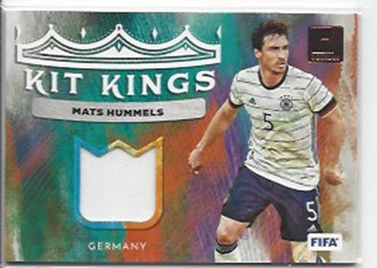 MATS HUMMELS 2022-23 DONRUSS FIFA KIT KINGS GERMANY JERSEY