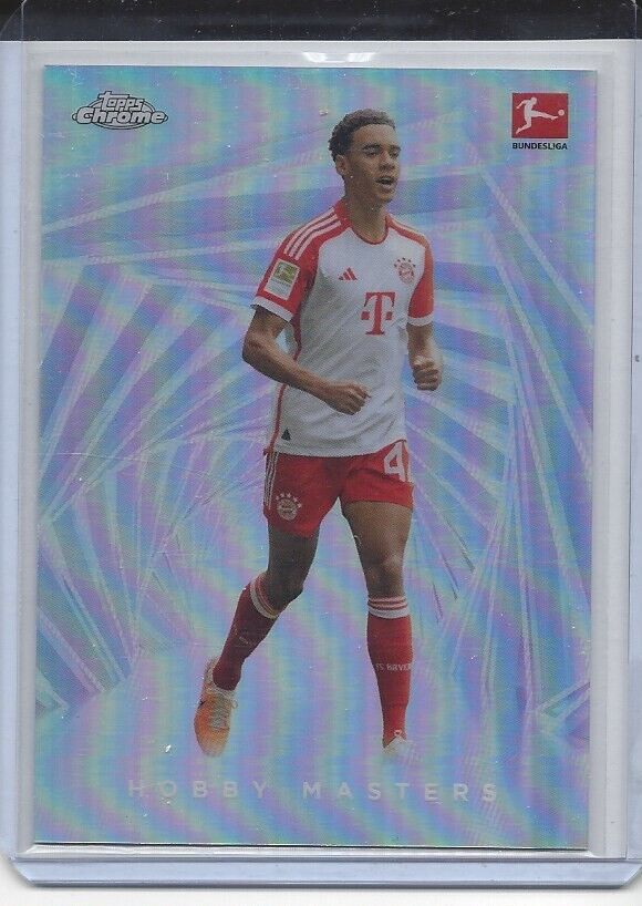JAMAL MUSAIALA 2023-24 TOPPS CHROME BUNDESLIGA HOBBY MASTERS SSP PRODUCT HIT!