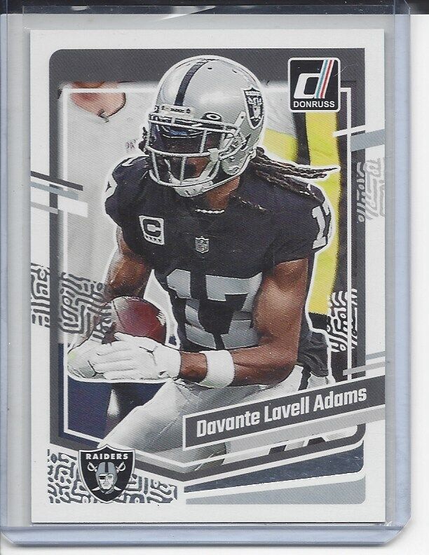 DAVANTE "LAVELL" ADAMS 2023 PANINI DONRUSS FULL NAME SSP RARE SHORT PRINT #174