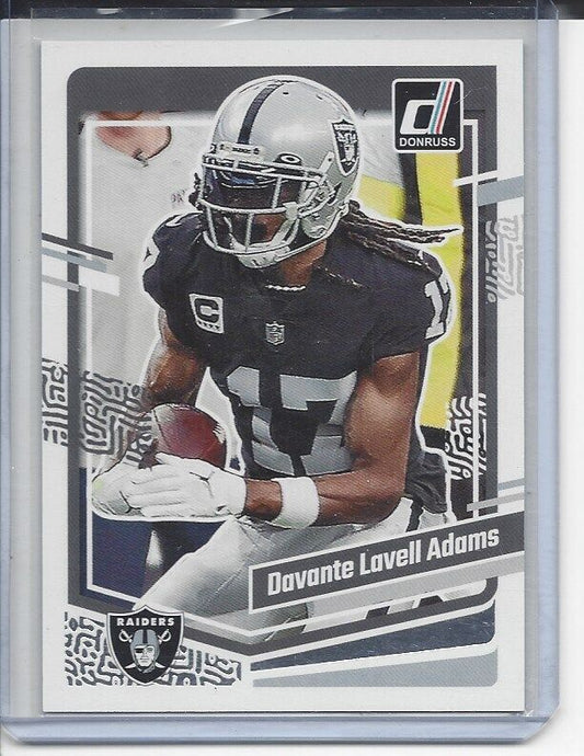 DAVANTE "LAVELL" ADAMS 2023 PANINI DONRUSS FULL NAME SSP RARE SHORT PRINT #174