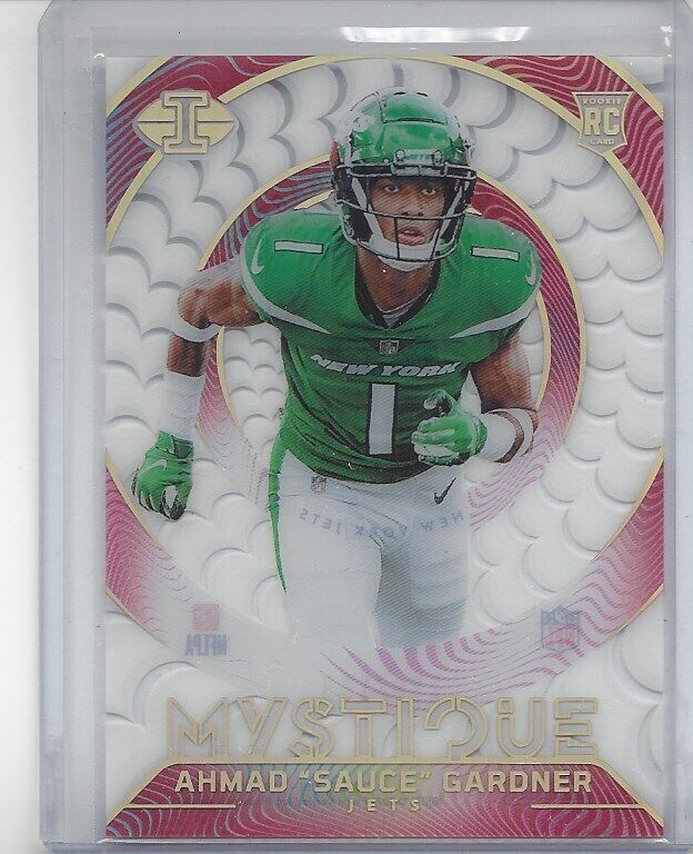 AHMAD SAUCE GARDNER 2022 PANINI ILLUSIONS MYSTIQUE RED ACETATE #D 106/199