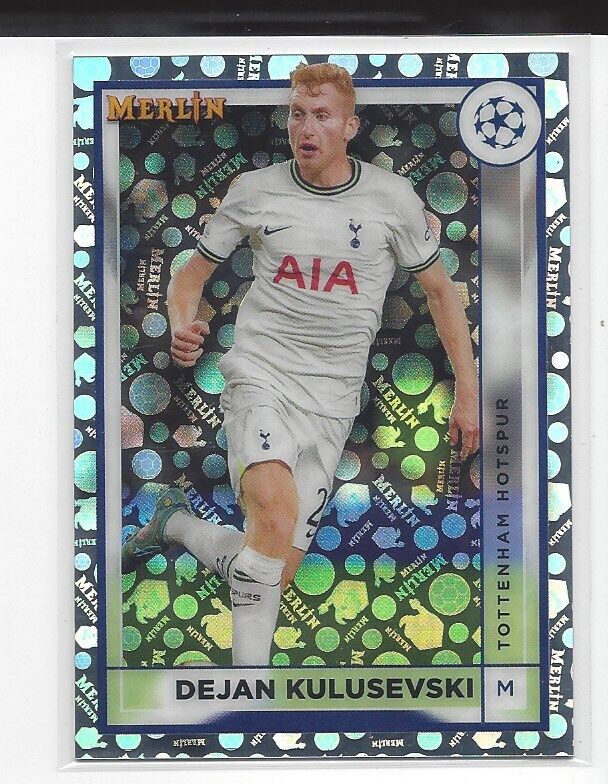 DEJAN KULUSEVSKI 2022-23 TOPPS MERLIN CHROME VINTAGE SP REFRACTOR #139