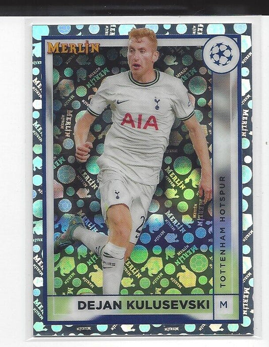 DEJAN KULUSEVSKI 2022-23 TOPPS MERLIN CHROME VINTAGE SP REFRACTOR #139