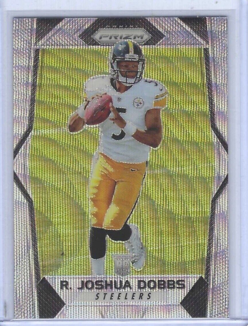 JOSHUA DOBBS 2017 PANINI PRIZM BLUE WAVE PRIZM ROOKIE RC #D 129/149