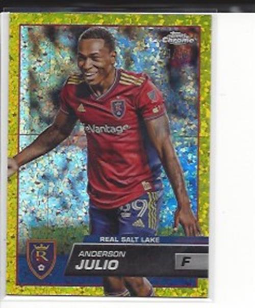 1/1 ANDERSON JULIO 2023 TOPPS CHROME MLS GOLD MINI DIAMOND REFRACTOR 29/50 JSY#!