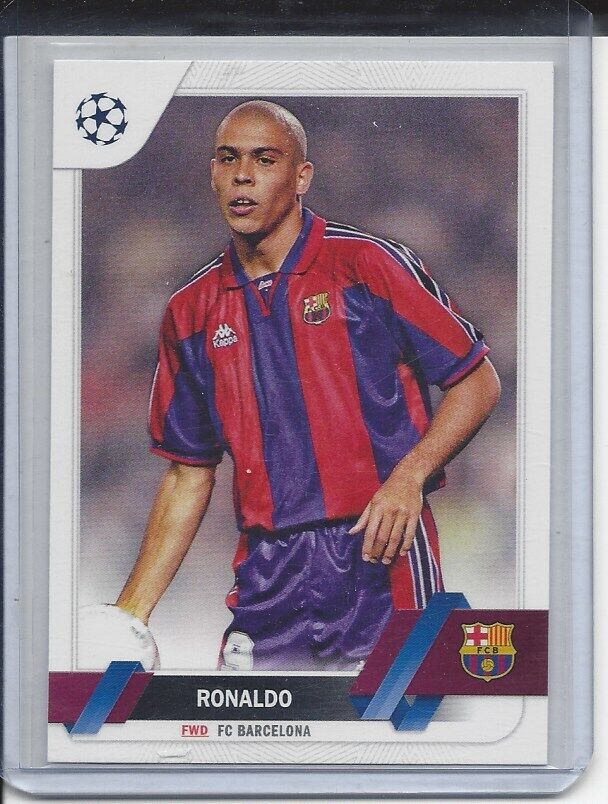 RONALDO 2022-23 TOPPS CLUB COMPETITIONS SP RARE PHOTO VARIATION BARCELONA #9