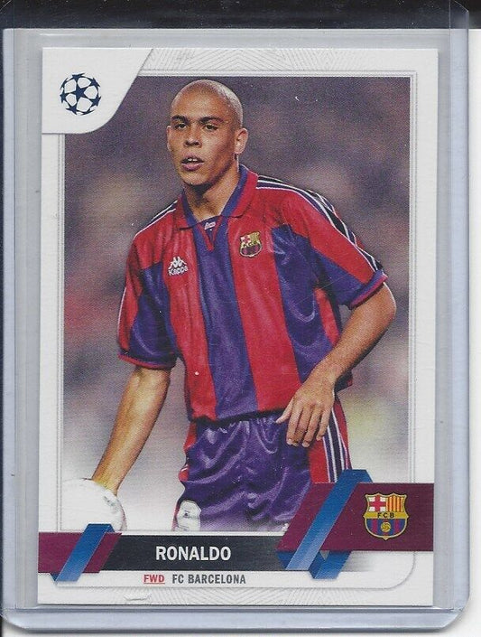 RONALDO 2022-23 TOPPS CLUB COMPETITIONS SP RARE PHOTO VARIATION BARCELONA #9