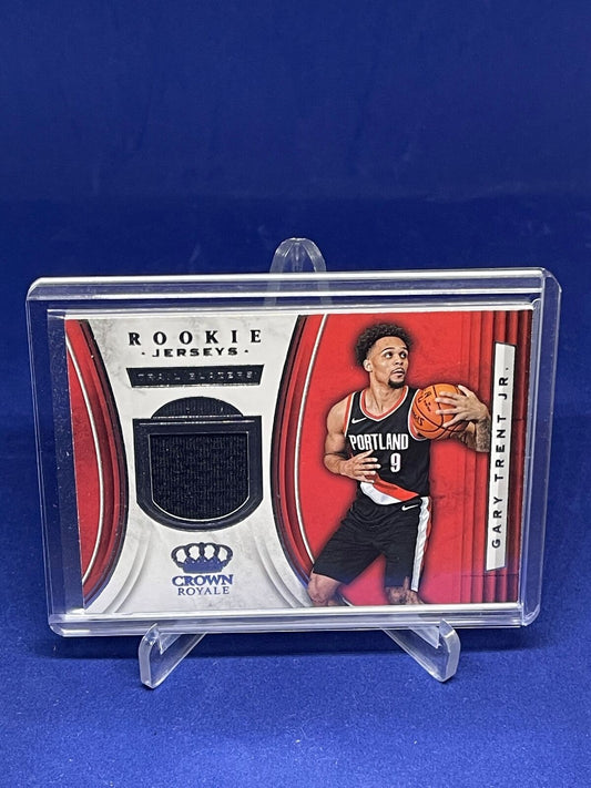 GARY TRENT JR 2018-19 PANINI CROWN ROYALE ROOKIE JERSEY RC