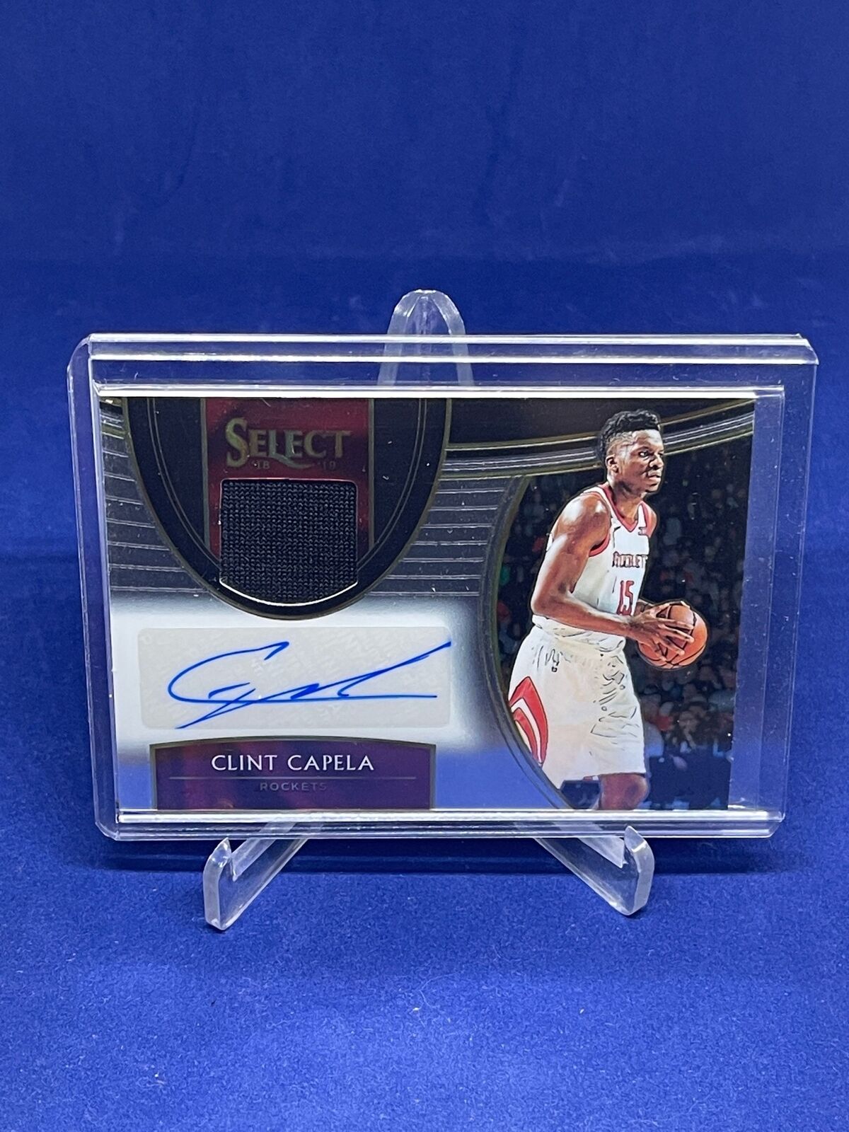 CLINT CAPELA 2018-19 PANINI SELECT JERSEY AUTOGRAPH AUTO #D 101/199