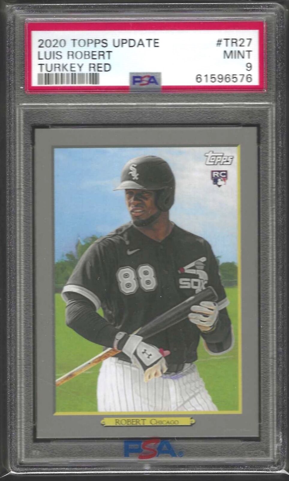 LUIS ROBERT 2020 TOPPS TURKEY RED ROOKIE RC #TR-27 PSA 9 MINT