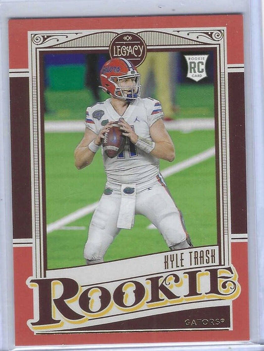 KYLE TRASK 2021 PANINI LEGACY ORANGE ROOKIE RC #D 025/199
