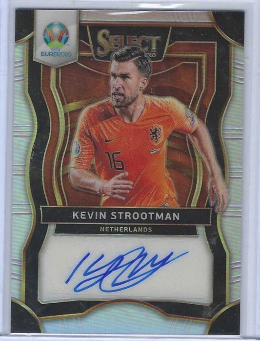 KEVIN STROOTMAN 2019-20 PANINI SELECT UEFA SILVER PRIZM AUTO #SI-KS