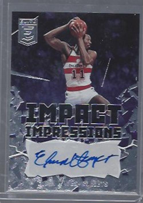 ELVIN HAYES 2021-22 PANINI ELITE IMPACT IMPRESSIONS AUTO