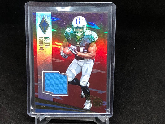 DERRICK HENRY 2016 PANINI PHOENIX RED JERSEY RELIC RC #D 2/79