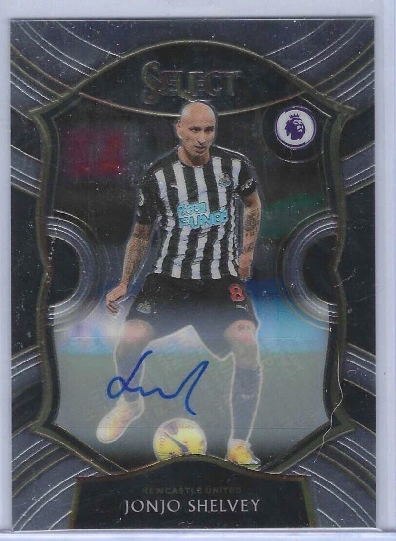 JONJO SHELVEY 2020-21 PANINI CHRONICLES SELECT EPL AUTO #D 166/500
