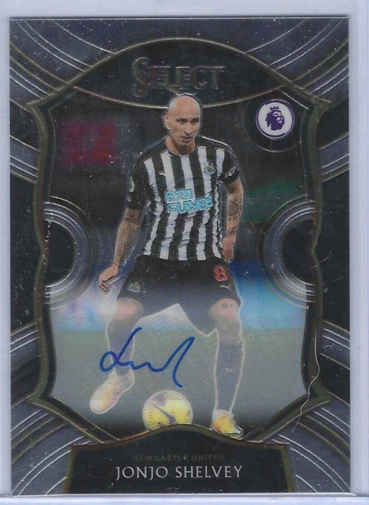 JONJO SHELVEY 2020-21 PANINI CHRONICLES SELECT EPL AUTO #D 166/500