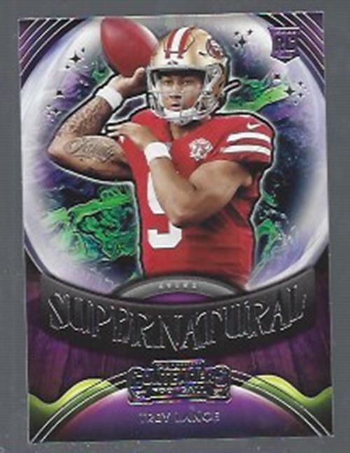 TREY LANCE 2021 PANINI CONTENDERS SUPERNATURAL SP INSERT RC