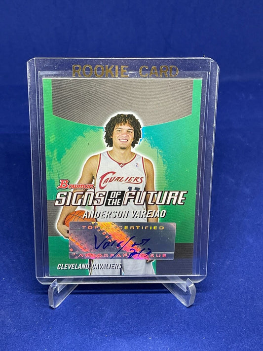 ANDERSON VAREJAO 2004-05 BOWMAN DRAFT PICKS SIGNS OF THE FUTURE AUTO RC