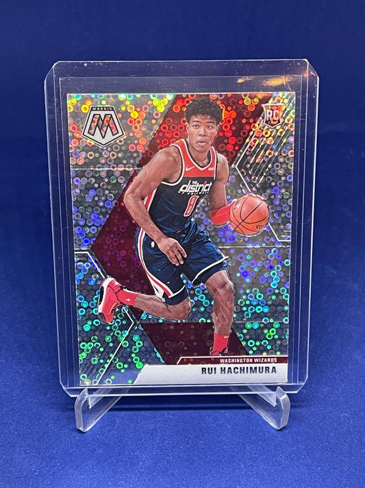 RUI HACHIMURA 2019-20 PANINI MOSAIC FAST BREAK PRIZM PHOTO VARIATION SP RC #231
