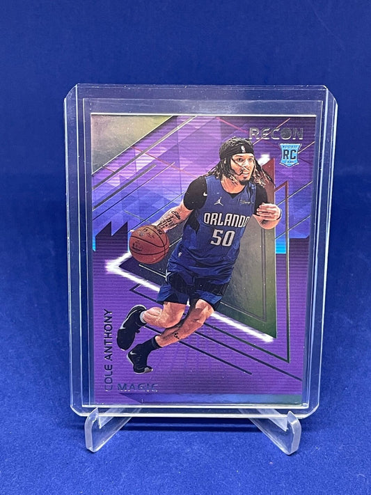 COLE ANTHONY 2020-21 PANINI RECON ROOKIE RC #12