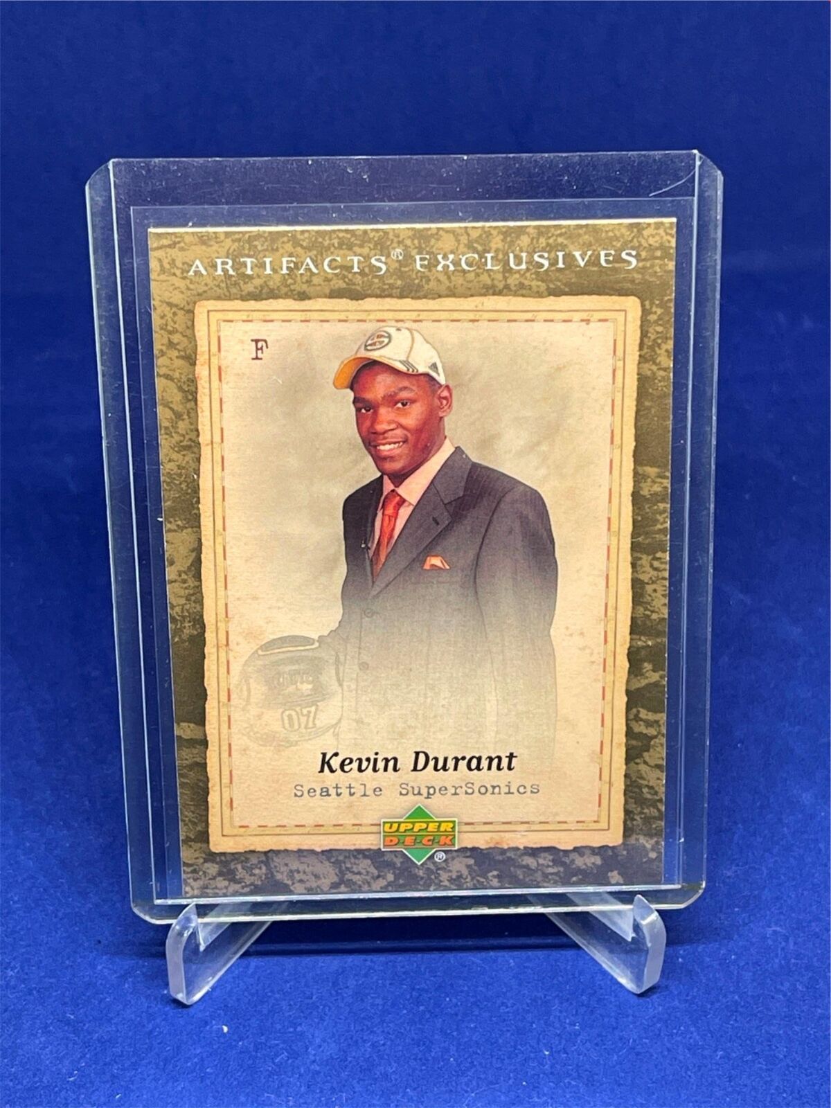 KEVIN DURANT 2007-08 UPPER DECK NBA ARTIFACTS ROOKIE RC #215